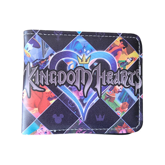 Square Enix video Game Kingdom Hearts Sora Cosplay One Size Leather Purse Wallet - Picture 1 of 3